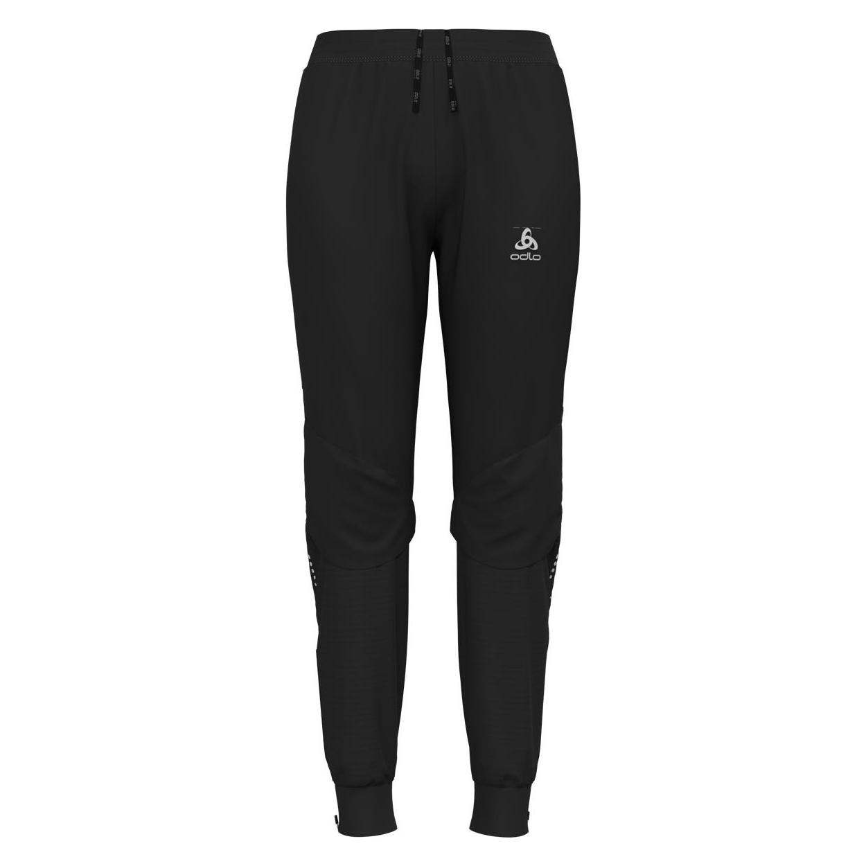 Odlo, Damen, Langlaufhose, Zeroweight Warm (L), Schwarz