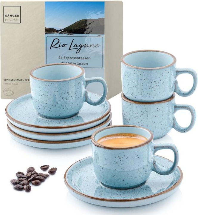 Produktbild Sänger Espressotassen Set Rio Lagune (80 ml, 4 x)