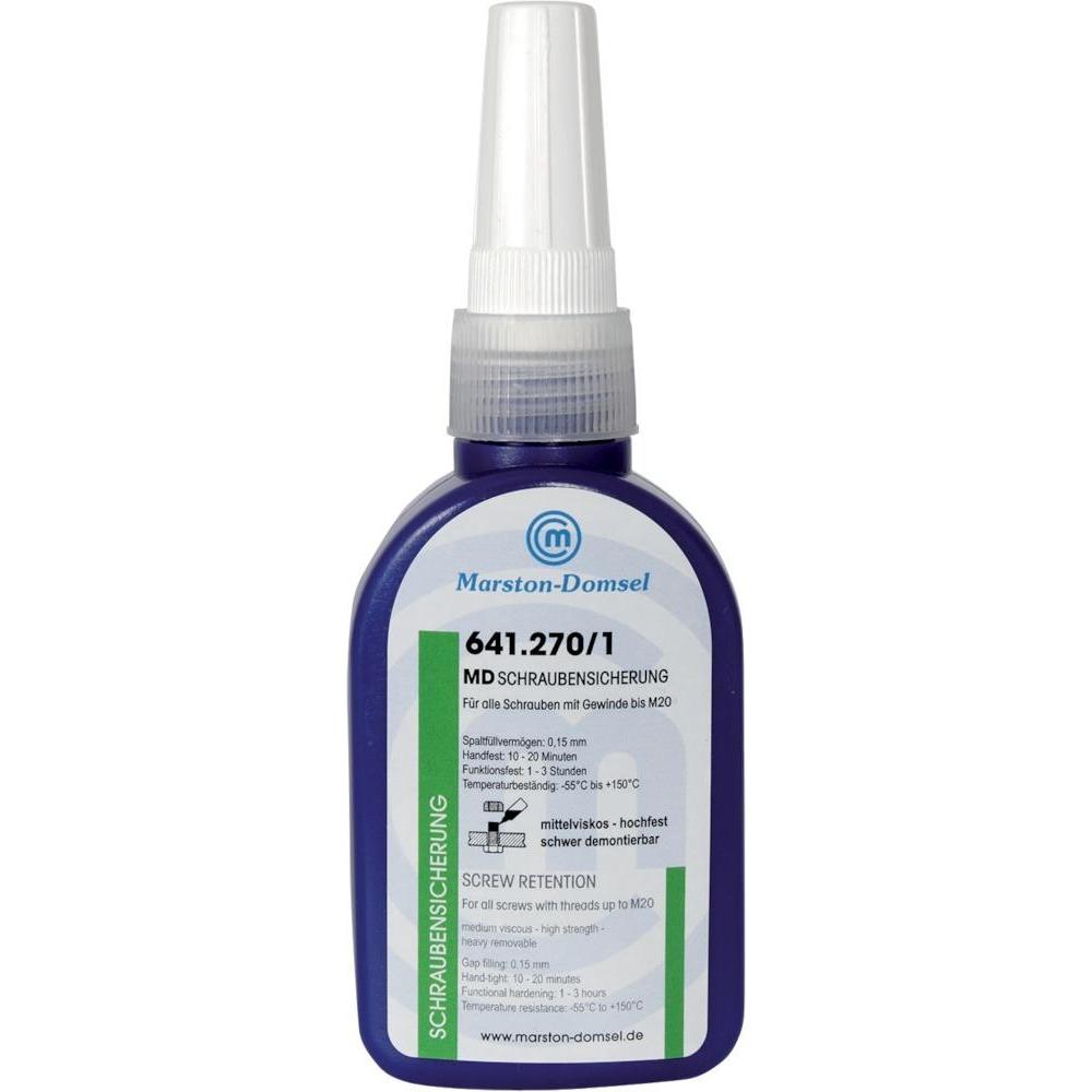Magni, Klebstoff, Marston Domsel MD Schraubensicherung 641.270/1 Flasche 50g (50 g)