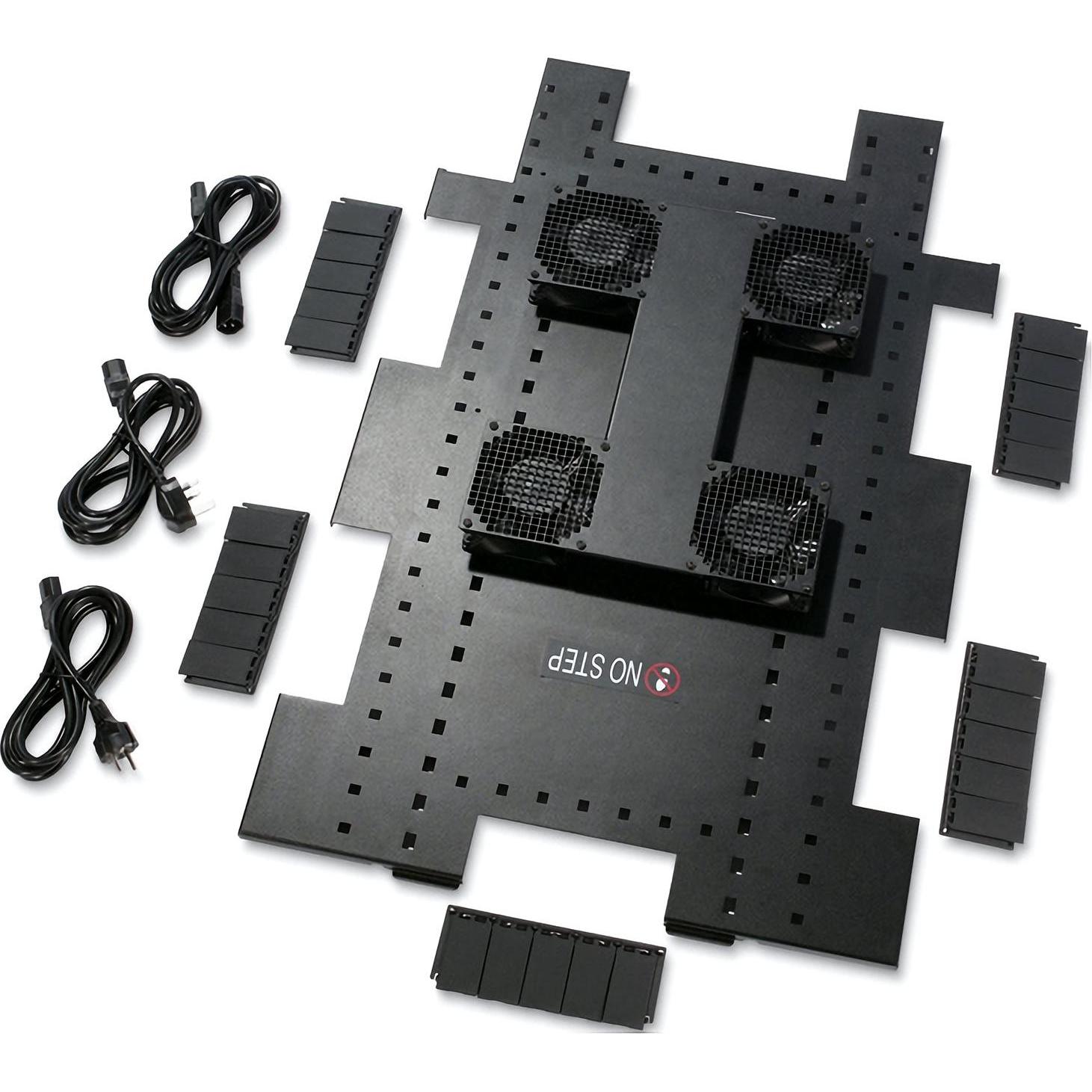 APC Ventilatore da soffitto NetShelter ACF502, Accessori per armadio rack, Nero