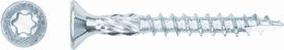 Actual product image Forte tools CHIPBOARD SCR T15 3.5X30 WHITE ZN(200) (200 Screws per piece)