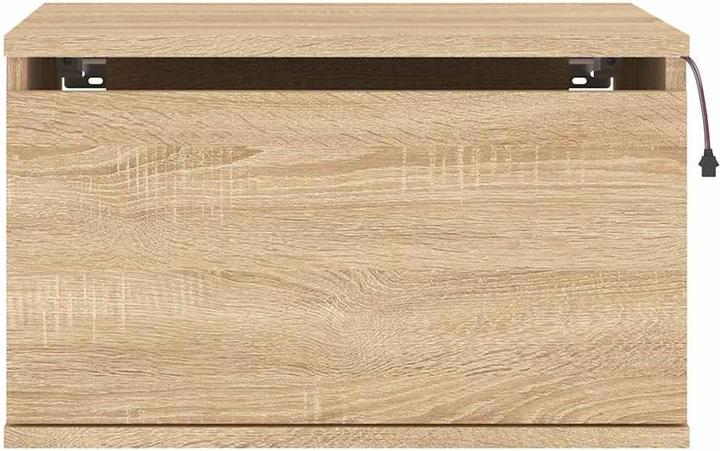 Immagine prodotto VidaXL Comodini a parete con luci LED 2 pezzi (50 x 36 x 30 cm)