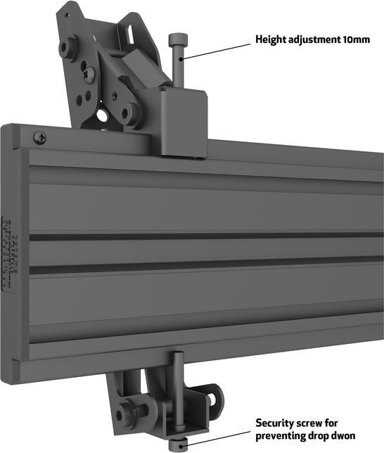 Produktbild Multibrackets M Ceiling Mount Pro MBC1U VESA 200 (Decke)