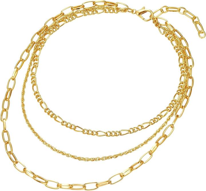 Produktbild Lulu & Jane Damen Metall-Legierung roségold 41,0 cm/47,0/53,0 cm Basiskette + 7,0 cm - 29571 (Metall-Legierung 100%)