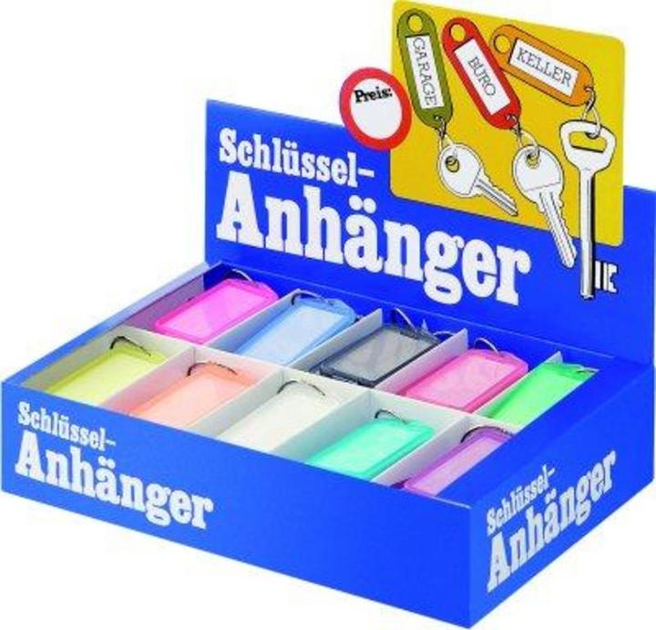 Produktbild Alberts Schlüsselanhänger-Sortiment farb.sort. 100 Stück
