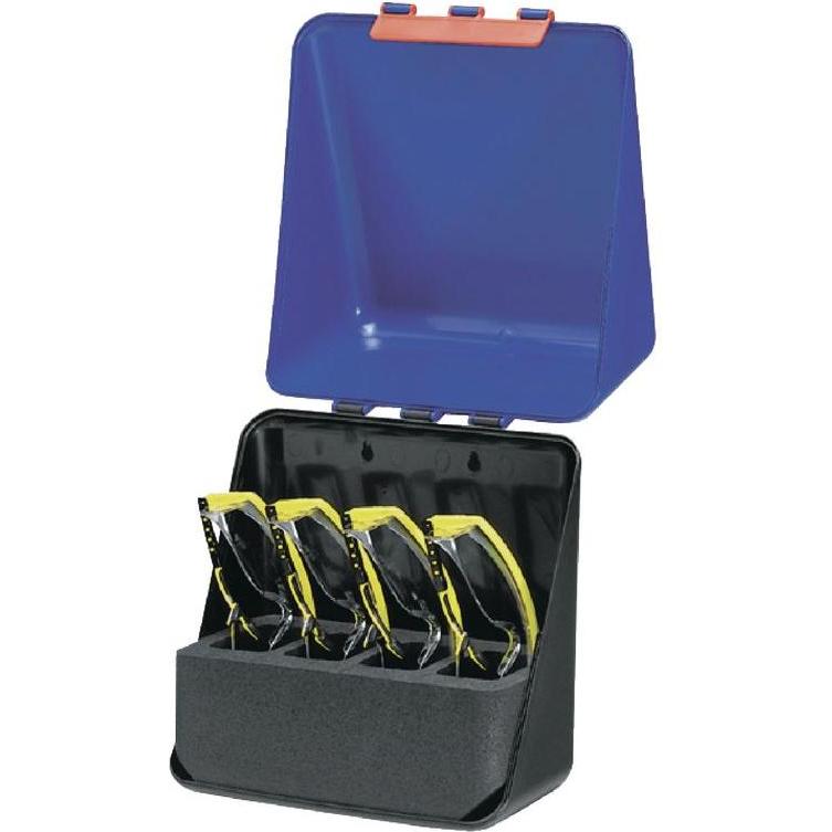 Gebra, Zubehör Arbeitsschutz, Sicherheits-Brillenkästchen (Schutzbrillenkasten)