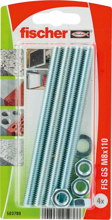 Produktbild Fischer Injekt.Gewindea. FIS GS M8x110 K (4 Stk.)