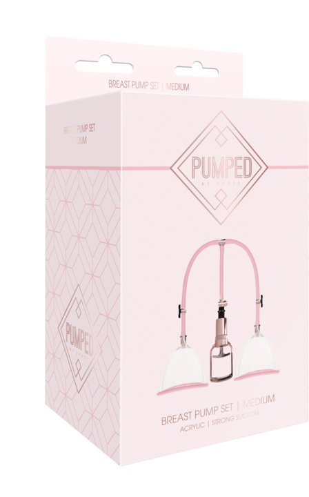 Actual product image Doc Johnson Breast Pump Set