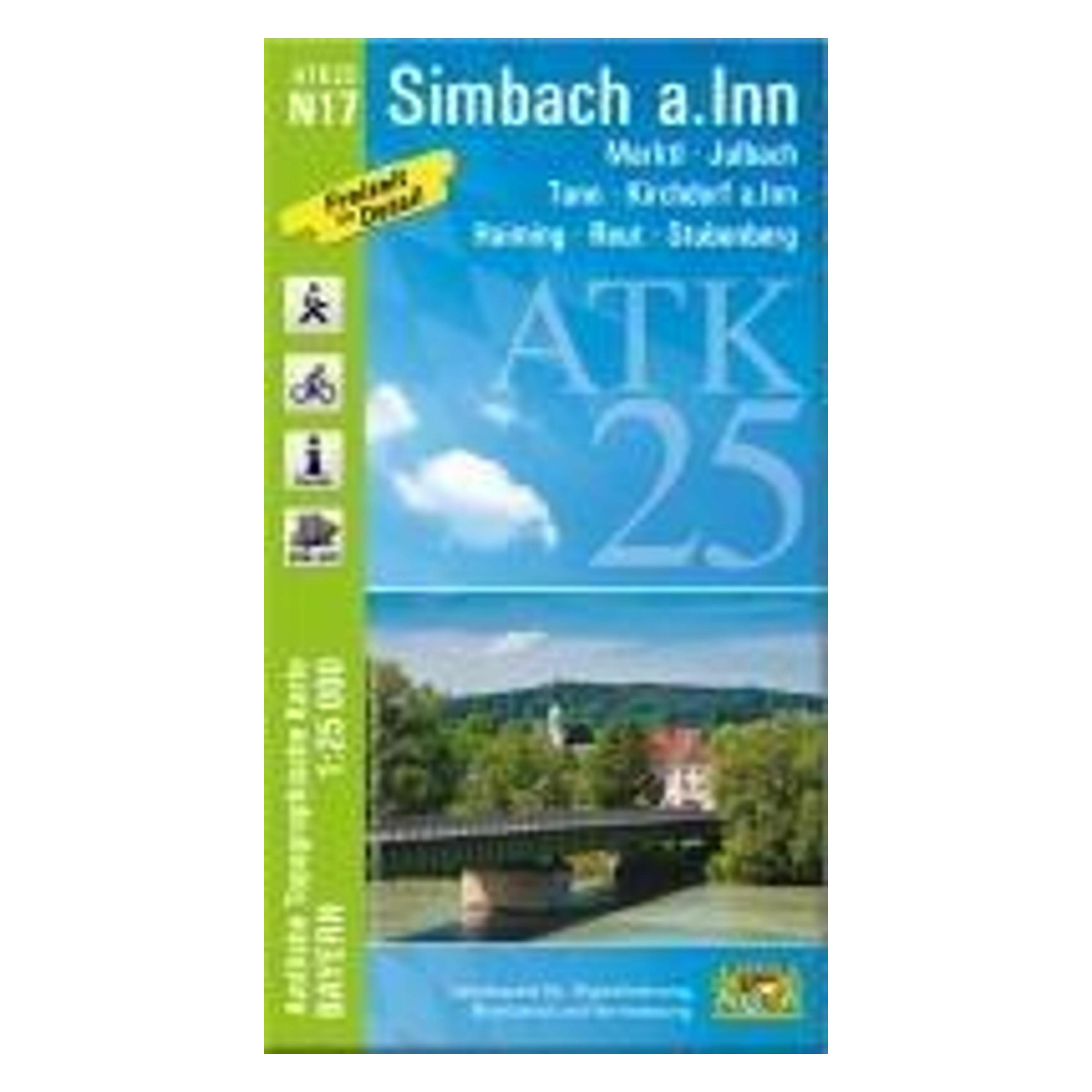 LDBV Bayern ATK25-N17 Simbach a.Inn (Amtliche Topog (53438393)
