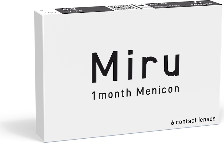 Immagine prodotto Discountlens Miru 1Month Menicon - 6 (6 Pezzo/i, Obiettivo mensile, Sferico)