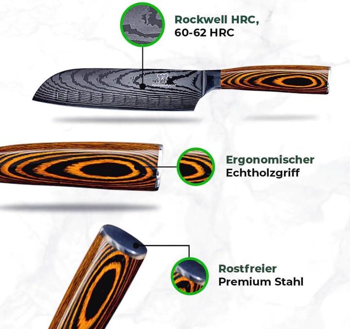Produktbild Küchenkompane Messerset Akarui (20.50 cm)