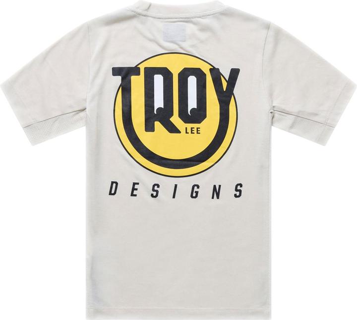 Immagine prodotto Troy Lee Designs Skyline Ride SS Tee, Happy, pumice, youth XS (XS)