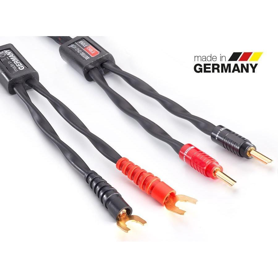 Eagle Cable High End Deluxe (3 m, 2.97 mm²), Lautsprecherkabel, Rot