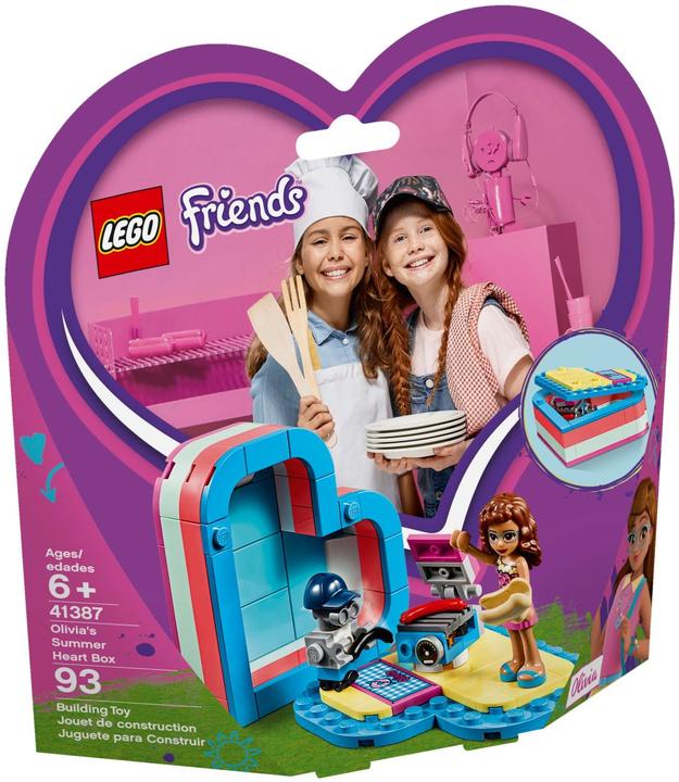 Image du produit LEGO La boîte de coeurs d'été d'Olivia (41387, LEGO Friends)