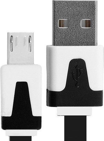 Image du produit Hermex Anki Micro USB Métal Câble de charge Tissu Câble de données 1m ARGENT (1 m, USB 3.0)