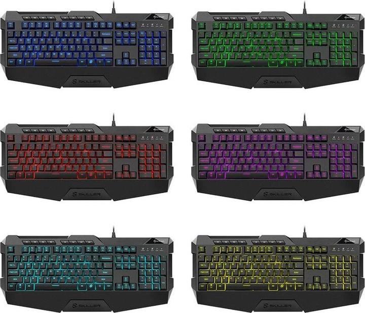 Immagine prodotto Sharkoon SKILLER SGK4 Tastiera USB QWERTY italiana (IT, Cablato)