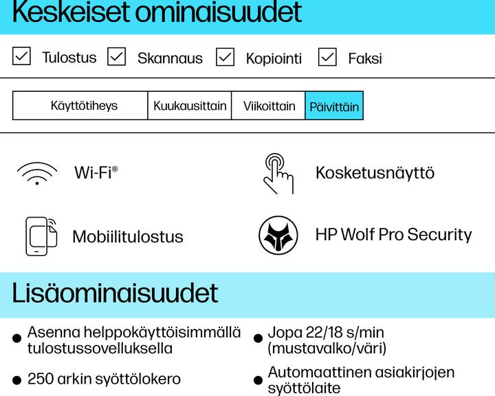 Image du produit HP OfficeJet Pro 9122e (Encre, Couleur)