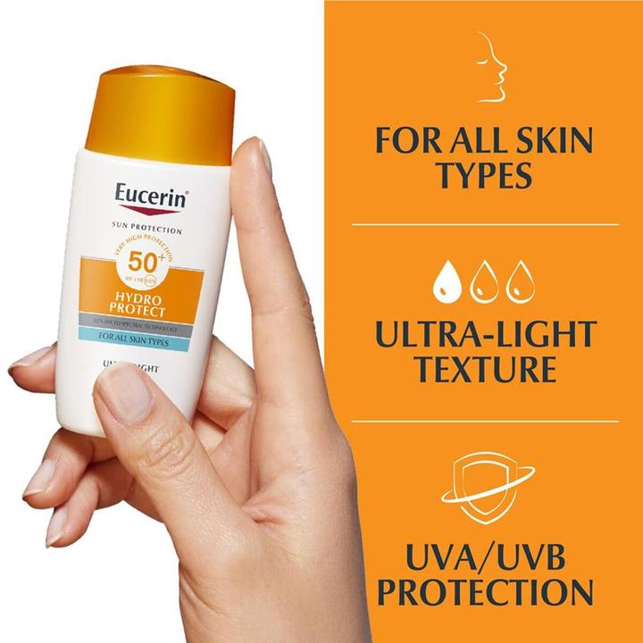 Actual product image Eucerin Sun Hydro Protect (Suntan cream, SPF 50+, 50 ml)