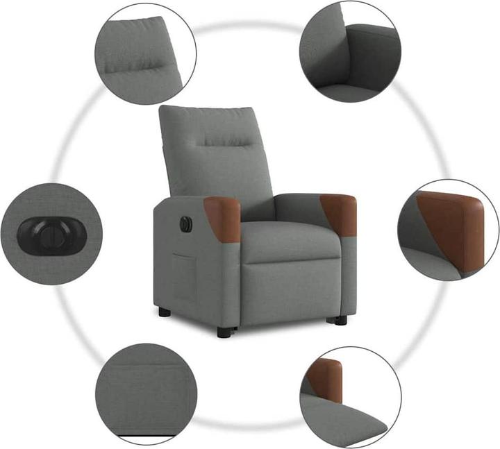 Actual product image vidaXL Relaxsessel mit Aufstehhilfe