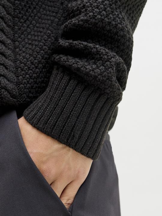 Actual product image Jack & Jones Einfarbig Strickpullover Strickpullover (M)