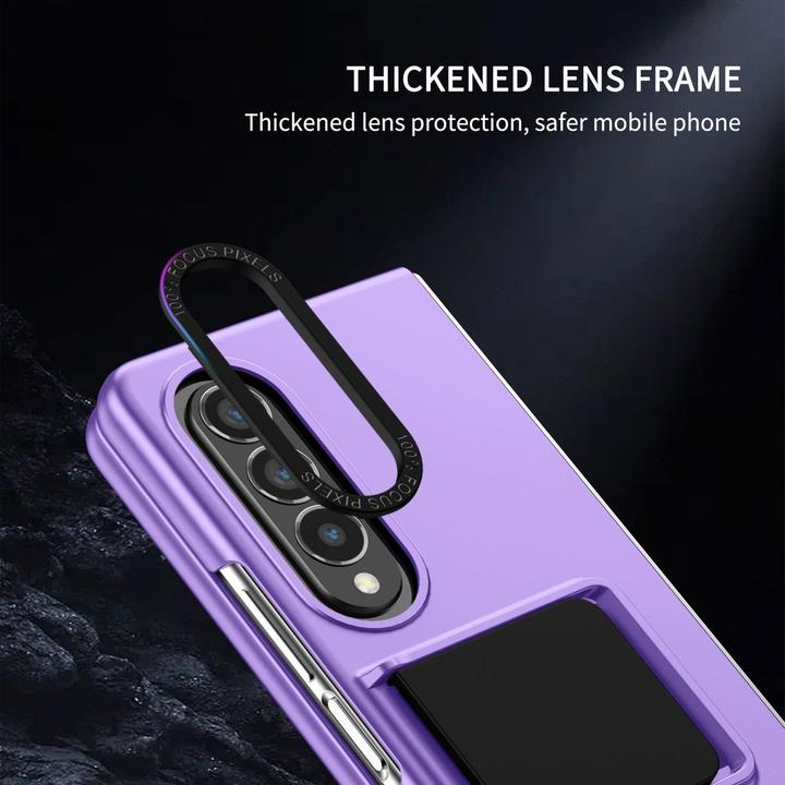Produktbild König Design Hülle Handy Schutz für Samsung Galaxy Z Fold3 5G Case Cover Tasche Flip Etui Neu (Samsung Galaxy Z Fold3 5G)