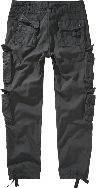 Actual product image Brandit Pure slim fit outdoor trousers size S colour anthracite (S)