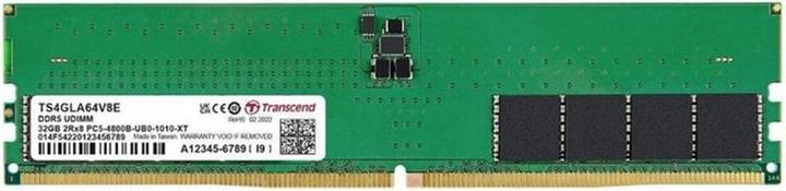 Actual product image Transcend DDR5 PC 4800 CL40 TS module, TS4GLA64V8E (1 x 32GB, 4800 MHz, DDR5 RAM, DIMM)