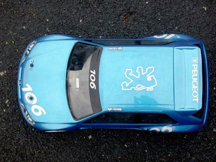 Actual product image HPI Body Peugeot 106 Maxi 190mm (Gti)
