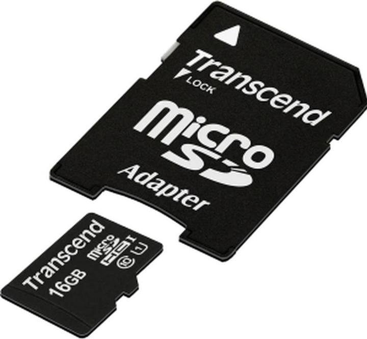 Productafbeelding Transcend Premium 400x (16 GB, microSDHC, U1, UHS-I)