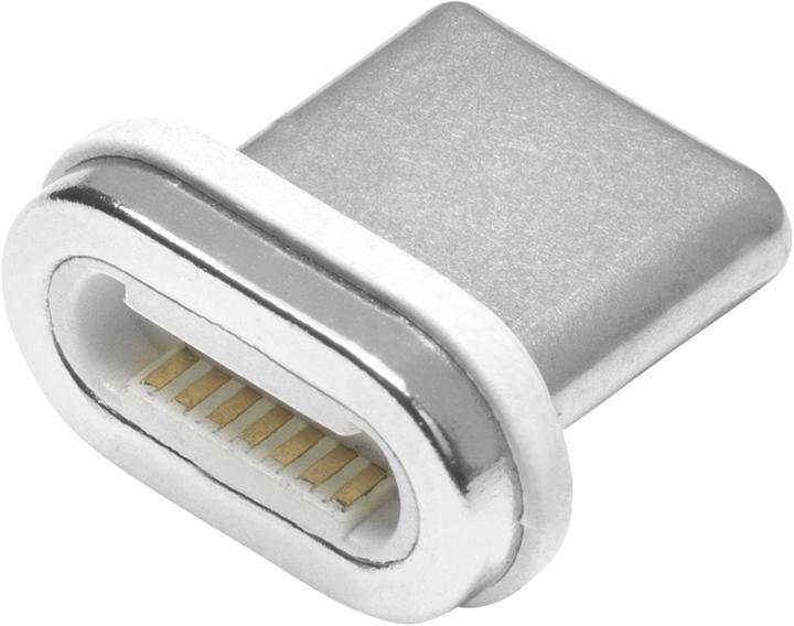 Actual product image eSTUFF 4 pcs Magnetic USB-C Tip for (2 m, USB 2.0)