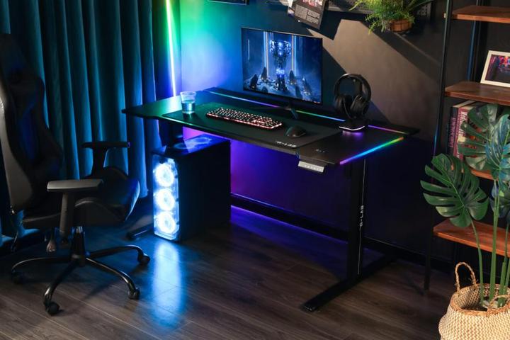 Produktbild The G-Lab K-Desk Platinium RGB/Noir