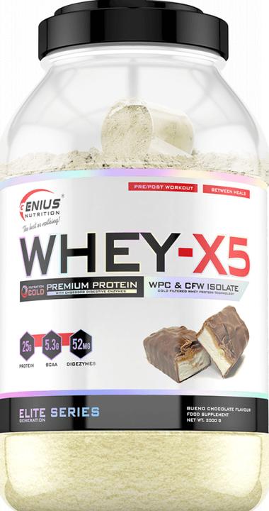 Actual product image Genius Nutrition Whey-X5 (1 x, 2000 g)