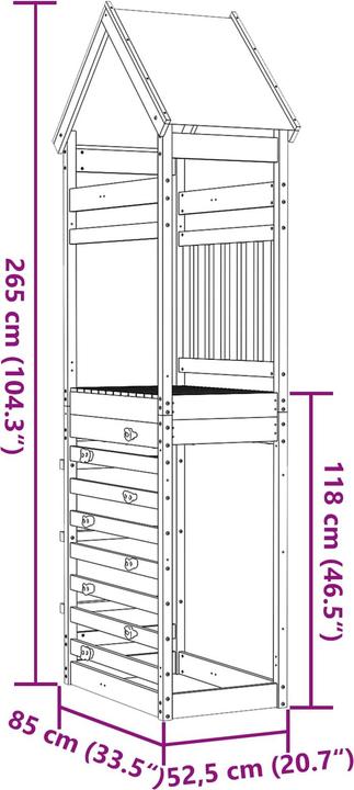 Immagine prodotto vidaXL Outdoor Spielplatz