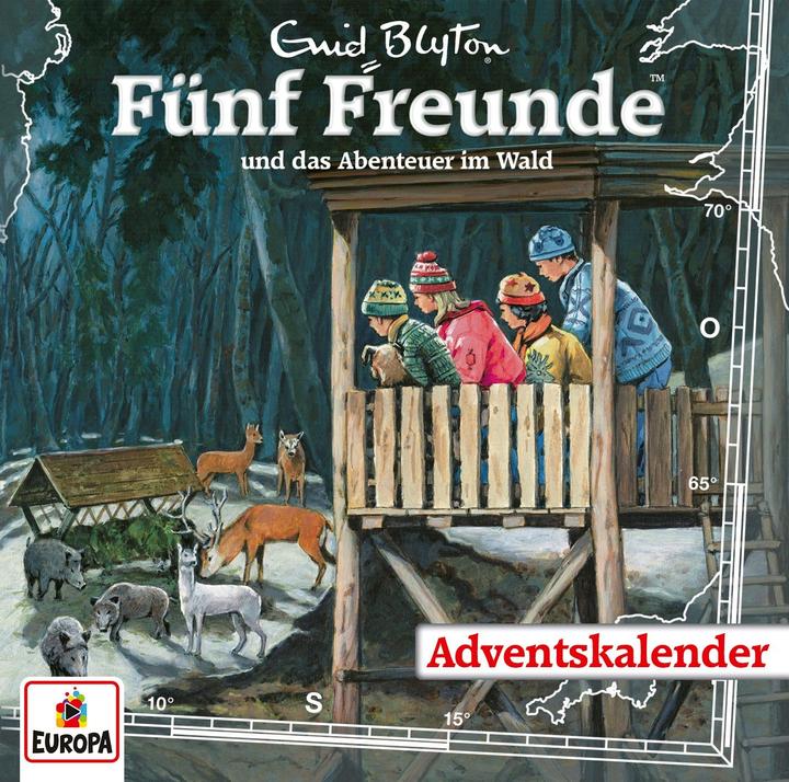 Produktbild Fünf Freunde Adventskalender - und das Abenteuer im Wald
