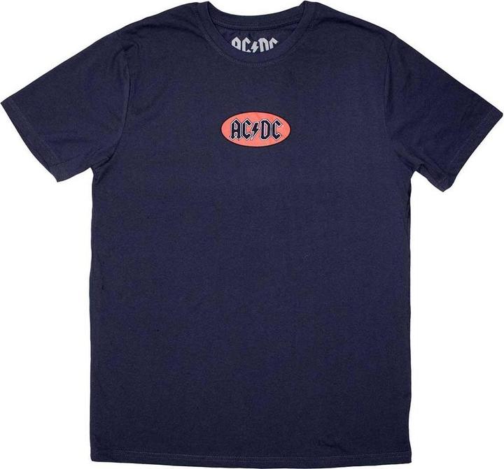 Produktbild AC/DC Mini Oval Logo TShirt (S)