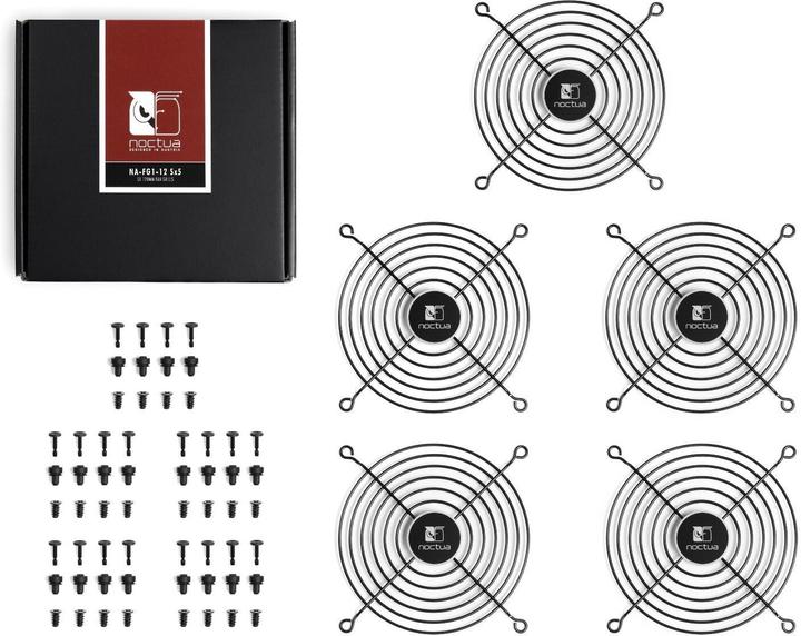 Image du produit Noctua NA-FG1-12 Sx5 Grille de ventilation 120 mm - noir