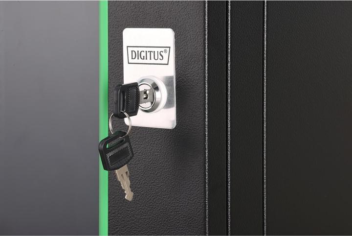 Actual product image Digitus Wall Mounting Cabinets Dynamic Basic Series - 600x450 mm (WxD) (9 RU, 19 inch rack)