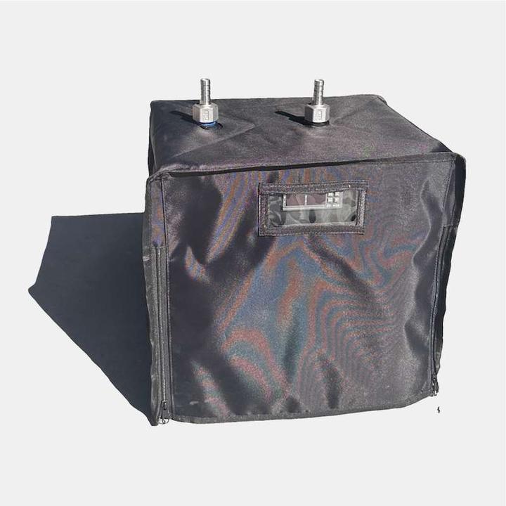 Immagine prodotto Kiwikā Eisbad-Komplettset PolarFlow 400 Liter mit ½ PS Wasserkühler (400 l, 80 cm)