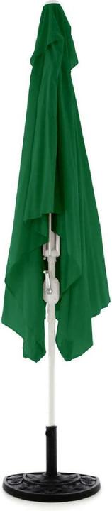 Actual product image VCM Sonnenschirm eckig 2x3m Grün mit Kurbel Marktschirm Rechteckschirm Sonnenschutz (2 m)