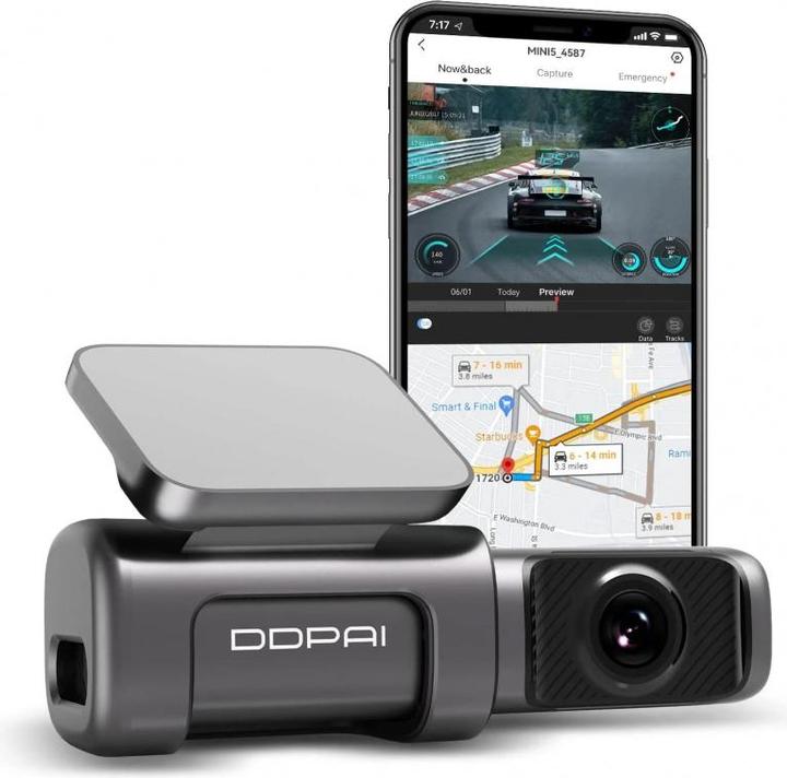 Productafbeelding DDpai Mini 5 (WiFi, GPS-ontvanger, Ingebouwd display, 4K)