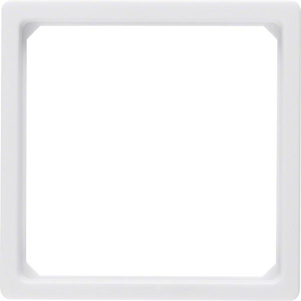 Actual product image Berker Q1 adapter ring 11096079 polar white velvet