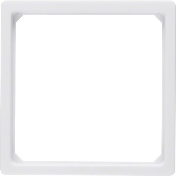 Berker Q1 adapter ring 11096079 polar white velvet