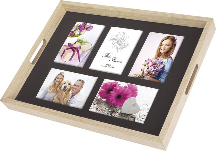 Productafbeelding ZEP Fotodienblad naturel 43x35 Houten fotodienblad 5x10x15 (10 x 15 cm, 10 x 10 cm)