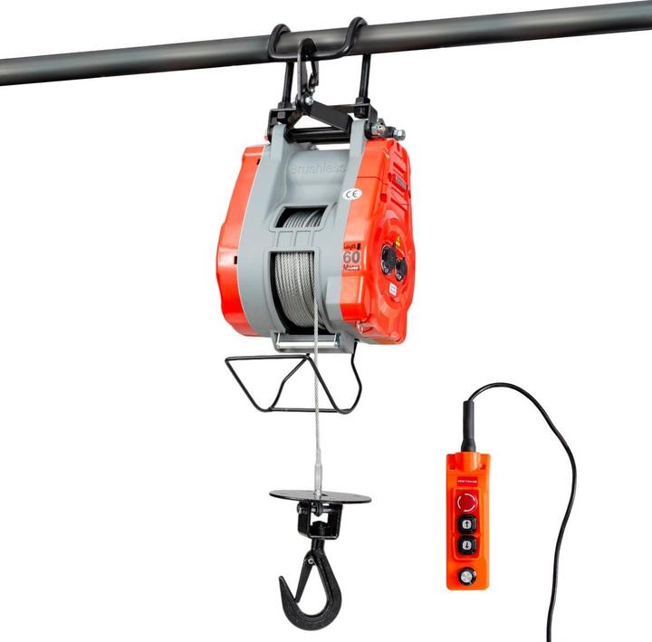 Immagine prodotto Metal Works 758613139 PHS49030 Elektrischer Seilzug 490kg 30m verkabelte Steuerung