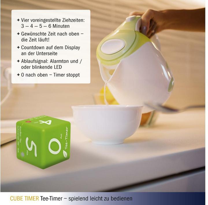 Actual product image TFA cube timer