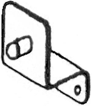 Image du produit Müllex Equerre de palier pour support de couvercle