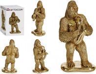 Immagine prodotto Giftdecor gorilla sax dorato