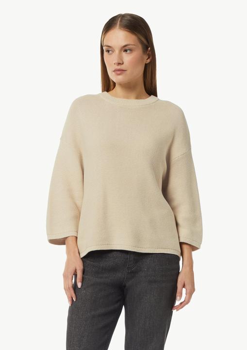 Produktbild Comma Strickpullover Strickpullover im Relaxed Fit mit 3/4-Ärmeln (S)