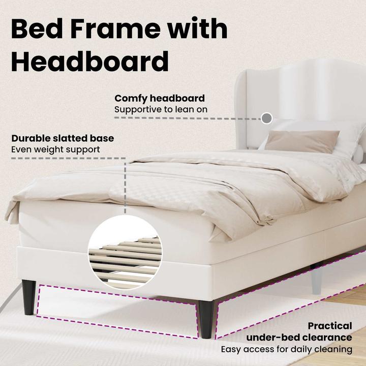 Actual product image vidaXL Bettgestelle (90 x 200 cm)