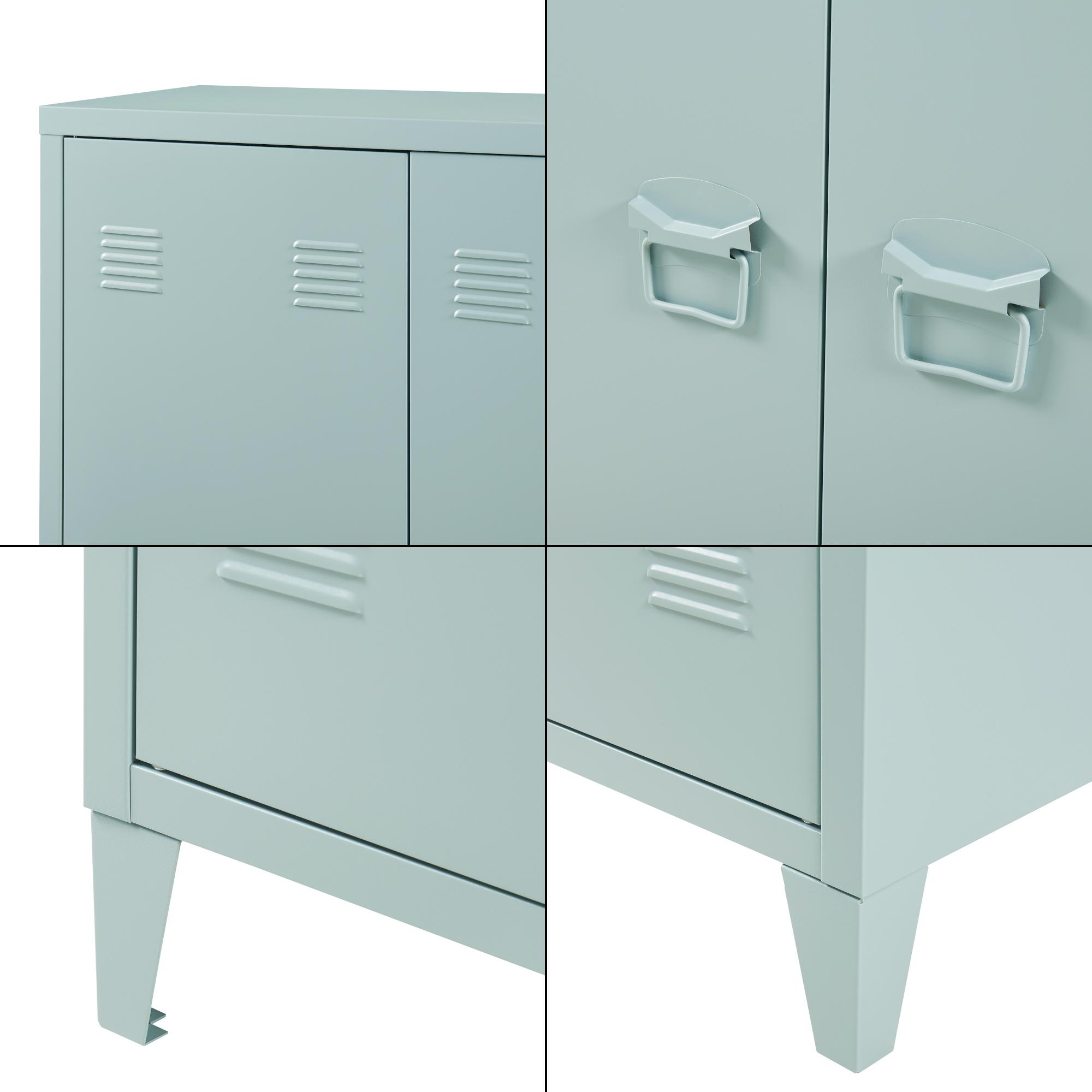 Thumbnail - En.Casa, Aktenschrank, Oripää (110 x 75 x 33 cm)